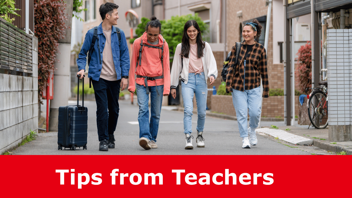 Tips from Teachers: Making friends and building community in Japan